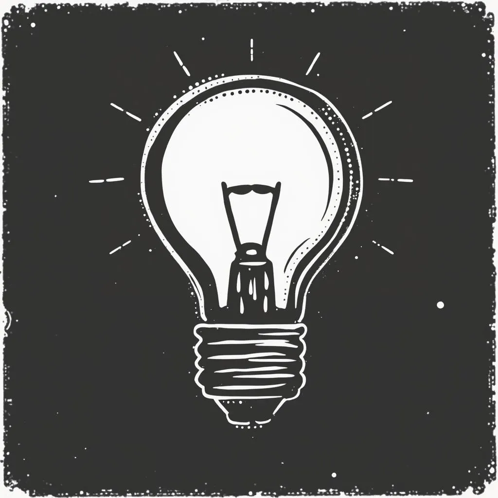 Icono de innovación constante